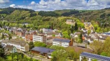 View of Schleiden, Germany
